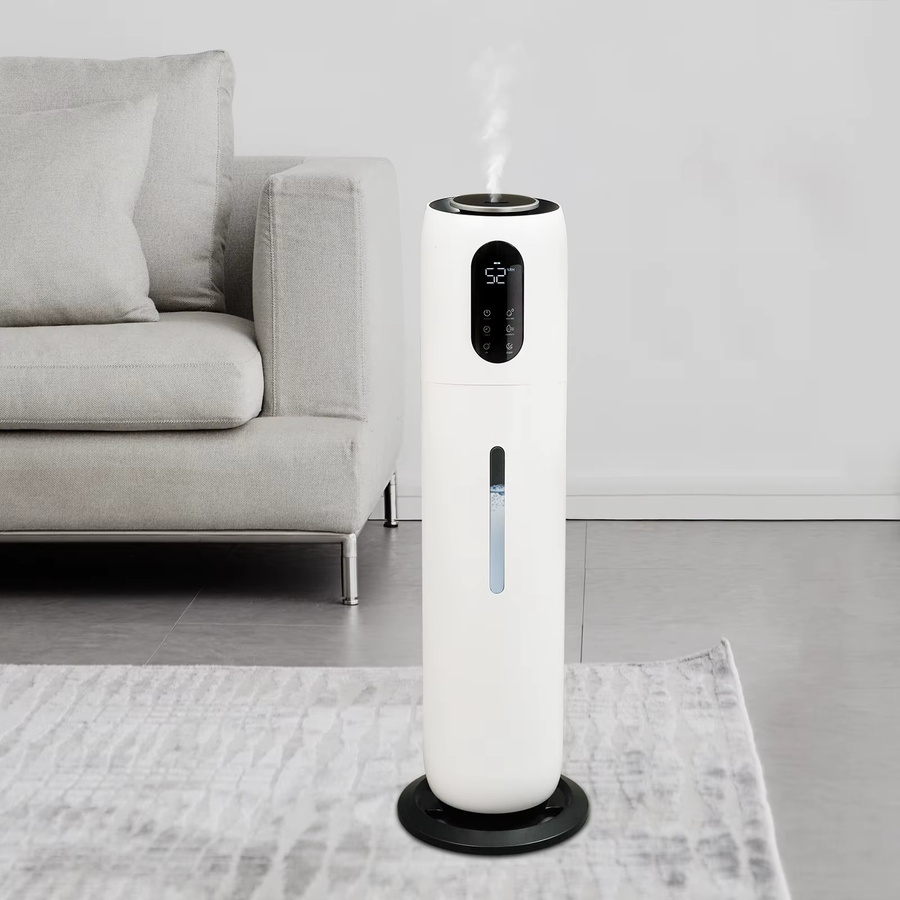 Sweetmile Ultraschall-Luftbefeuchter mit 9 Liter Tankkapazität, weißer intelligenter Luftbefeuchter mit App-Steuerung und Sterilisationsfunktion - Bild 2