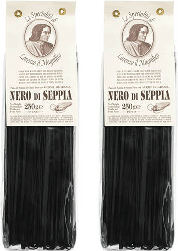 Lorenzo il Magnifico Linguine Tintenfischtinte 2 x 500 g - Bild 1