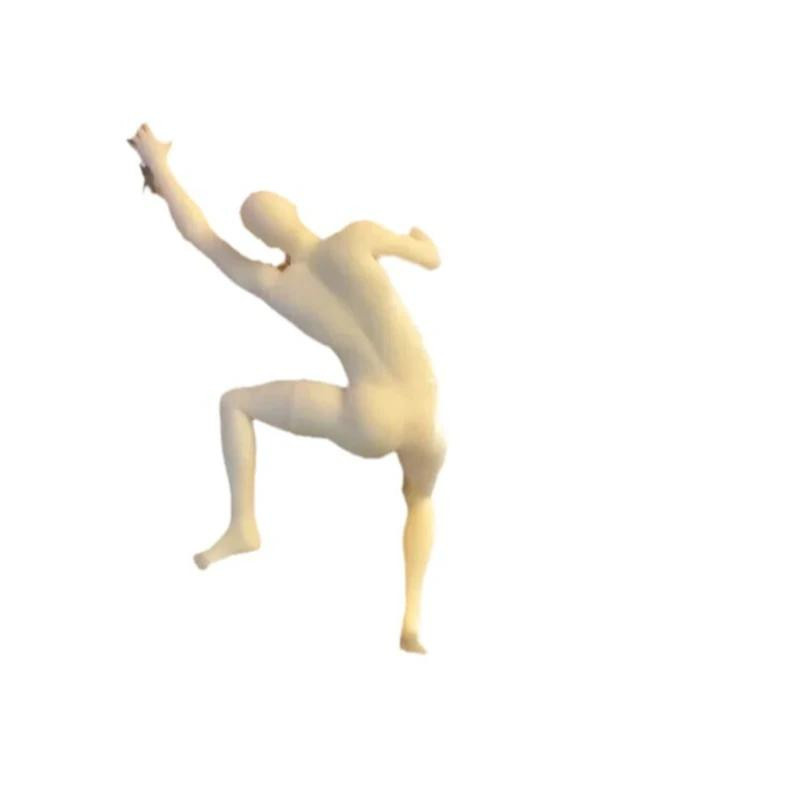 Personalisierte Wandfigur Bergsteiger aus Kunstharz als moderne Wanddekoration von Household supplies MH - Bild 2