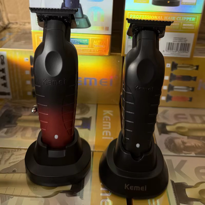 Kemei Elektrische Haarschneidemaschine KM-2299D, Schwarz, Unisex - Bild 6