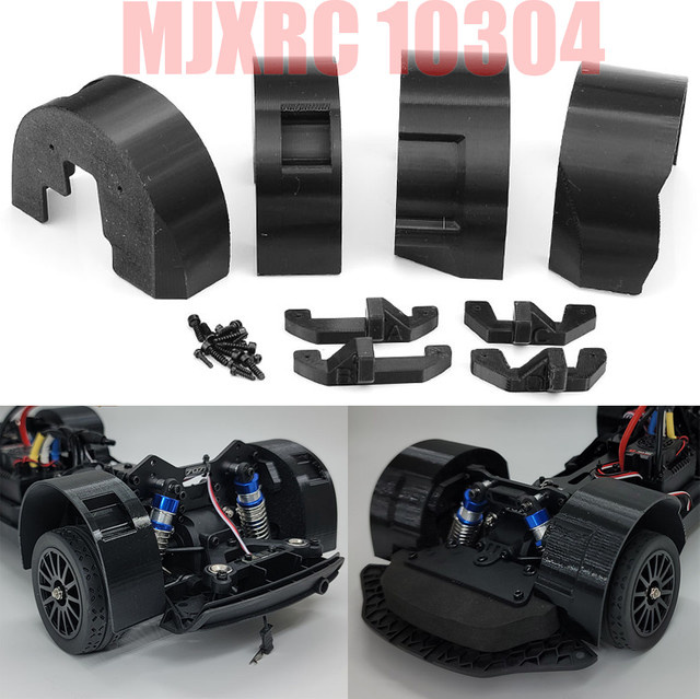 MJXRC Hyper Go 10304 Kotflügel, Zubehör, 1:10, Schwarz - Bild 1