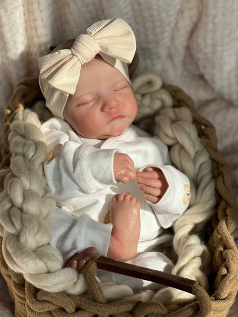 NPK Levi Reborn Baby, Puppe, 19 Zoll, weicher Körper - Bild 1