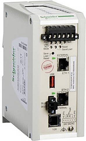 Schneider Electric Firewall mit Ethernet/LAN in Weiß - Bild 1