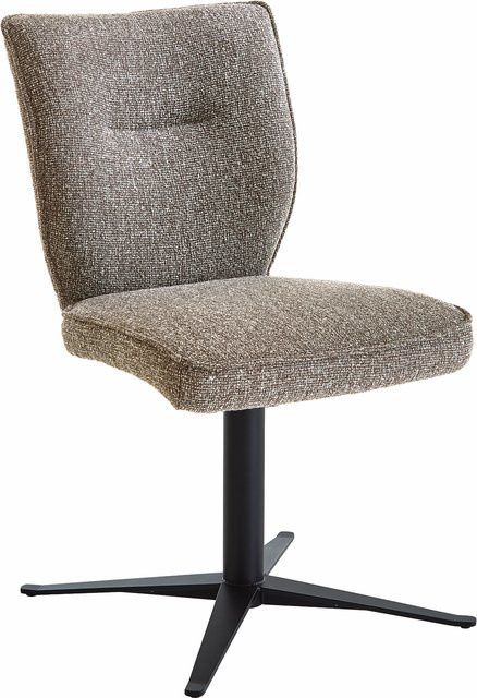 Polsterstuhl STUDIO-LINE von NIEHOFF in Grau mit Stoffkombination, B/T/H: 59,0 x 48,0 x 88,0 cm - Bild 1