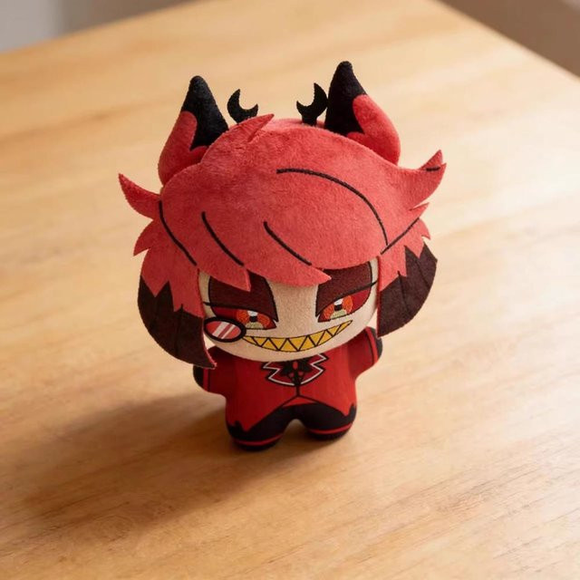 Yiran toy Alastor Hazbin Hotel Plüschtier Anhänger, 10cm, ab 18 Jahre - Bild 1