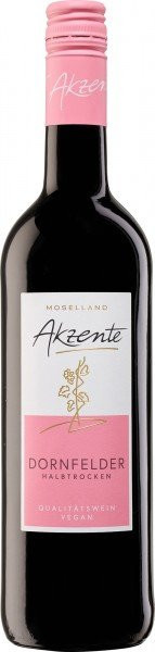 Winzergenossenschaft Moselland Akzente Dornfelder, halbtrocken, Rotwein, 2025, 0,75 l - Bild 1