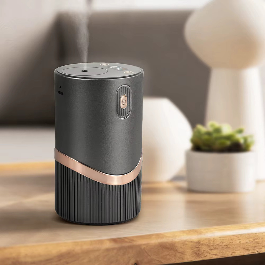 HAOYUNMA Aroma Diffusor für Auto und Home Office mit HD Digitalanzeige und Luftqualitätsanzeige - Bild 2