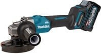 Makita Akku-Winkelschleifer GA008GM201 XGT 40V mit 125mm Scheibendurchmesser, Blau/Schwarz - Bild 1