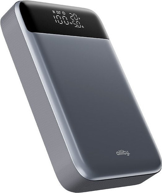 Allity APB-200 PocketPower Powerbank 19200mAh 130W mit QC und PD, Grau - Bild 1