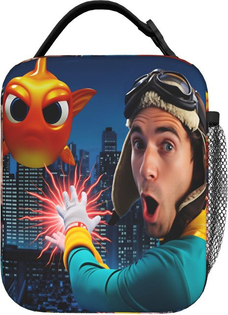 Dannys Go Lunchtasche von Fancy Style Studio als isolierte Kühltasche für Picknick und unterwegs in Mehrfarbig - Bild 1