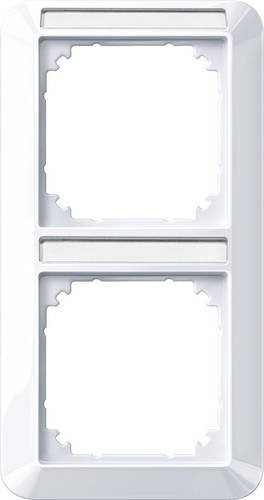 Merten Rahmen Abdeckung System M in Weiß - Bild 1
