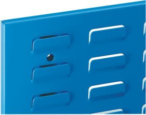 Kappes RasterPlan Schlitzplatte in Blau RAL 5015, Breite: 45 cm, Höhe: 100 cm - Bild 1