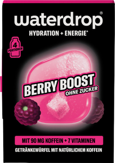 waterdrop Microdrink Hydration + Energie Berry Boost, Getränkepulver, 8g - Bild 1