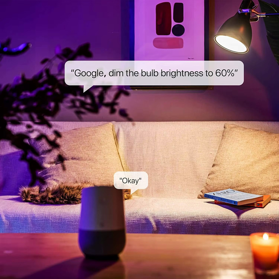 COOLO Smart LED-Glühbirne E27 WiFi Zigbee dimmbar, 18 W, Weiß, kompatibel mit Alexa und Google Home - Bild 3