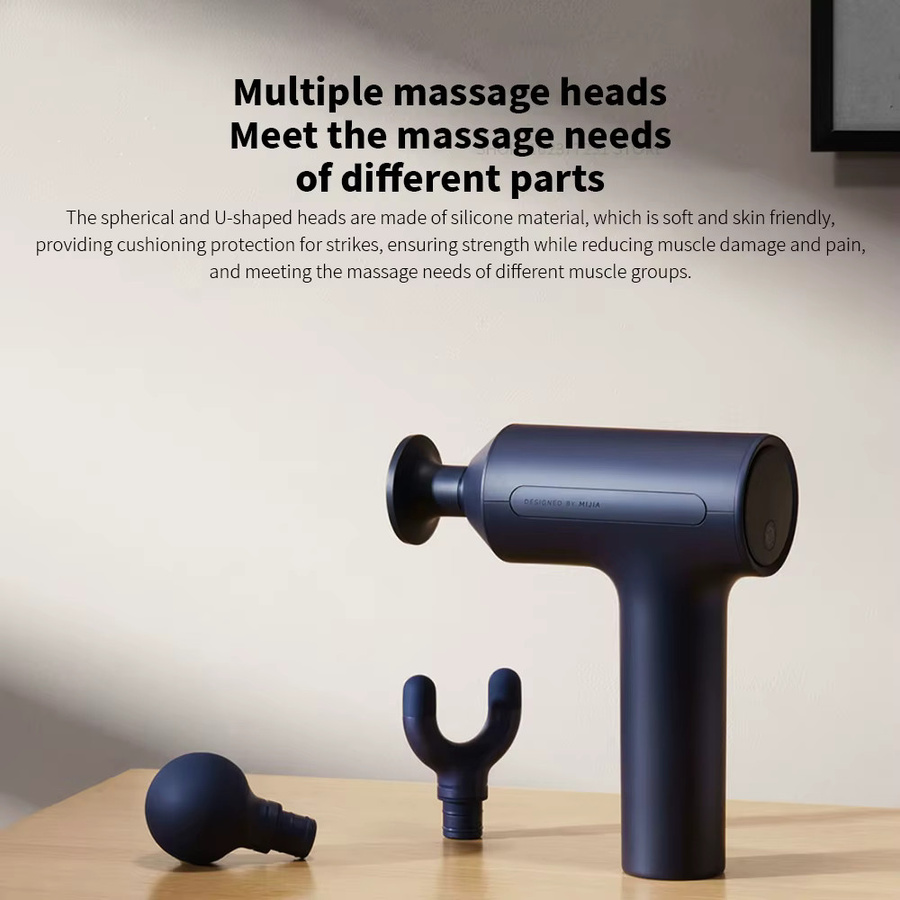 Mijia Faszienpistole Massagepistole für Sport in Grau mit 3 Stärkestufen und 2450mAh Akku - Bild 3