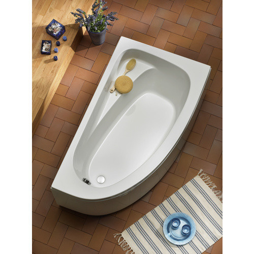OTTOFOND Badewanne Marina asymmetrisch in Weiß, B/T/H: 90 x 160 x 42 cm - Bild 2