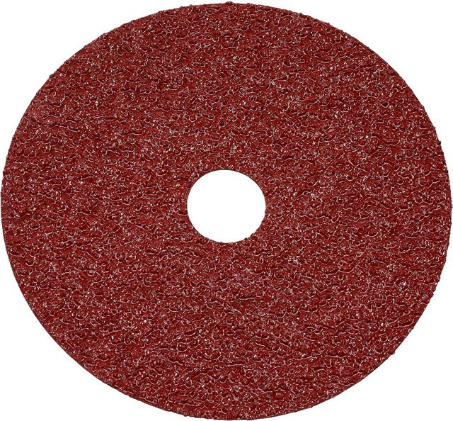 LUX-TOOLS Fiberscheibe Rot Ø 115 mm Körnung 80 für Metall - Bild 1