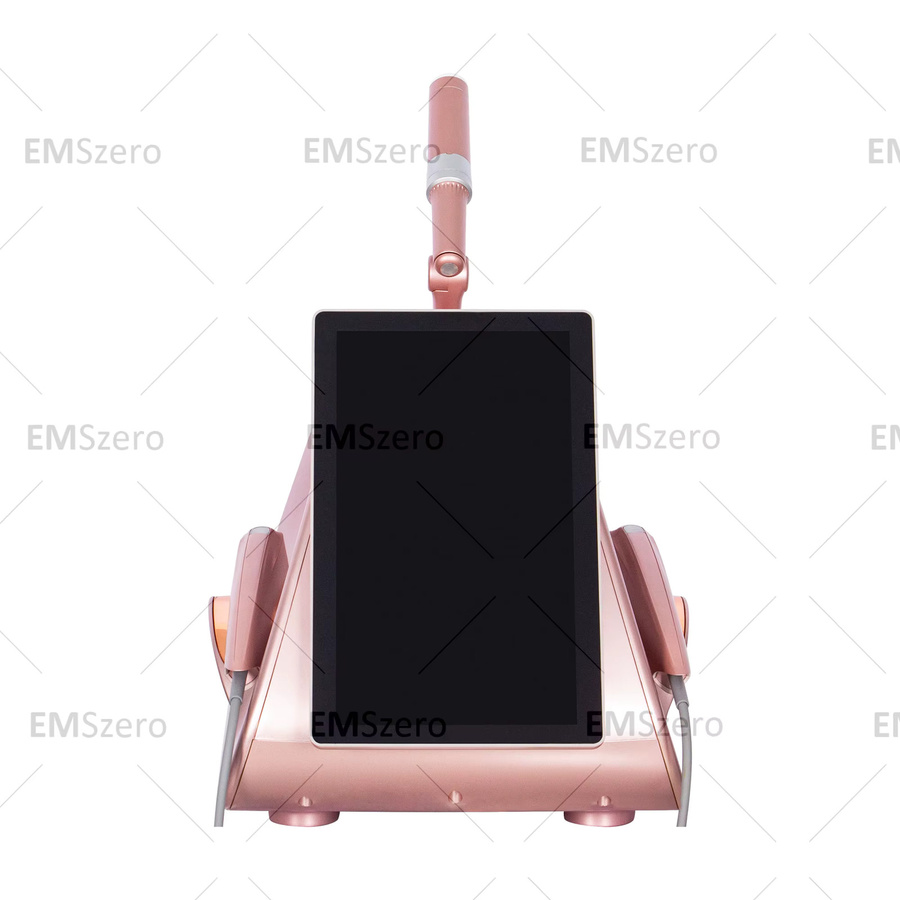 EMSzero Doppel-Lifting-Gerät für Gesicht und Körper, pink - Bild 3
