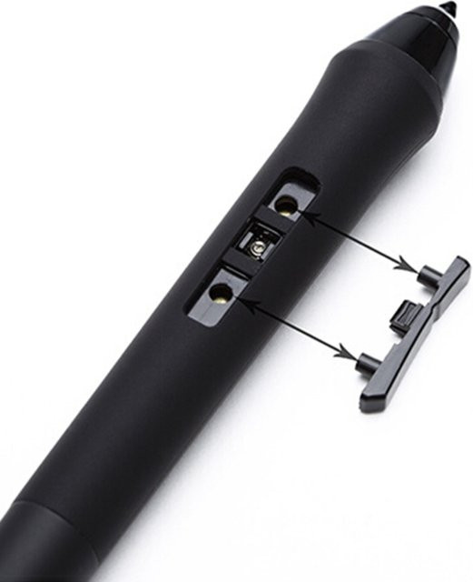 Wacom Ersatzknopf für Stift KP-504E und 503E in Schwarz - Bild 1