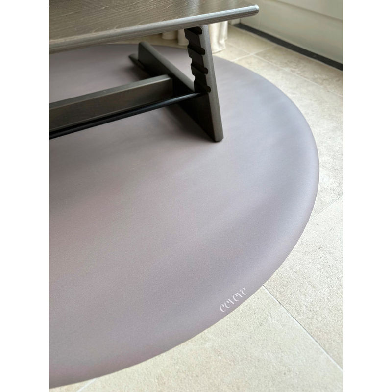 Eeveve Bodenmatte für Hochstühle in Grau - Bild 3