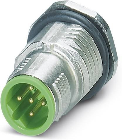 Phoenix Contact 1456572 Sensor-Aktor-Einbausteckverbinder M12 Stecker in Silber mit 5 Polen und Schraubanschluss - Bild 1