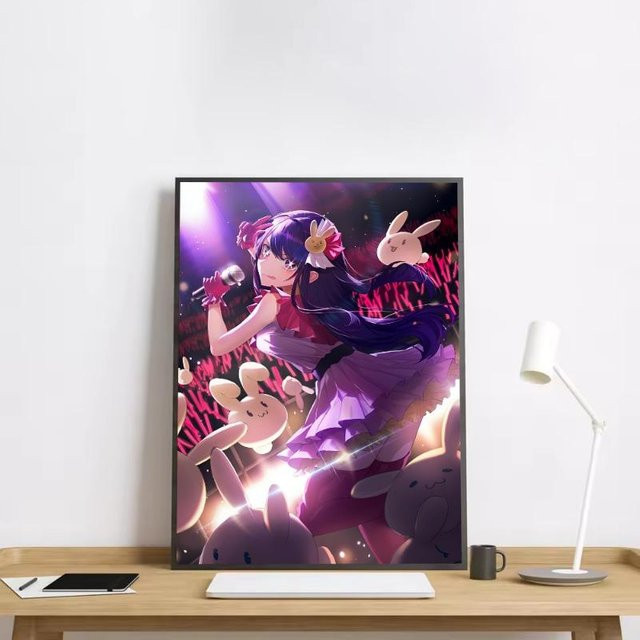Gemini Art Museum Anime O-Oshi No Ko Hoshino Ai Poster, Mehrfarbig, B: 40 cm, H: 60 cm - Bild 1
