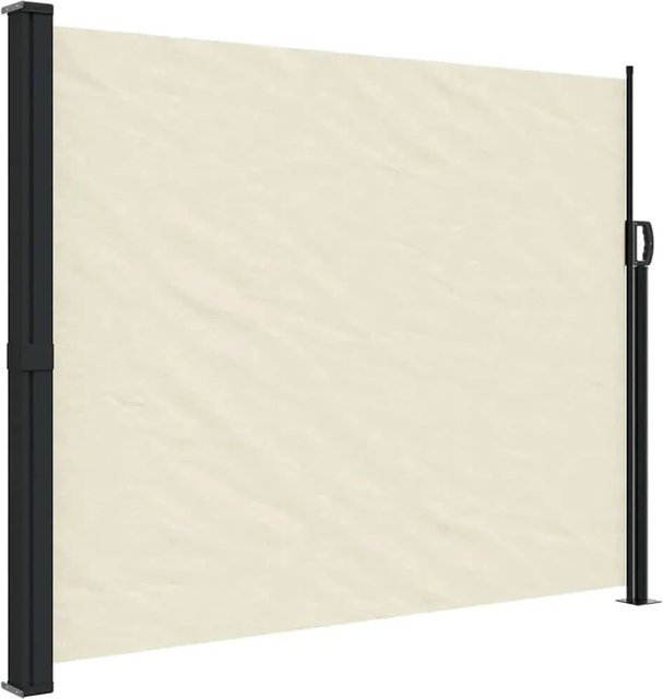 Furnicato Seitenmarkise ausziehbar Creme B: 300 cm, H: 160 cm - Bild 1