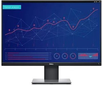 Dell P2421 LED-Monitor 24,1 Zoll WUXGA IPS-Display Schwarz mit HDMI, DisplayPort, DVI und VGA - Bild 1