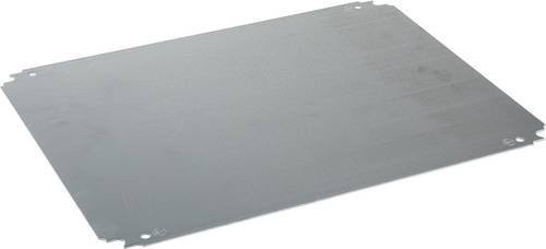 Schneider Electric NSYMM65 Montageplatte aus verzinktem Stahl in Grau, B: 60,0 cm, H: 50,0 cm - Bild 1