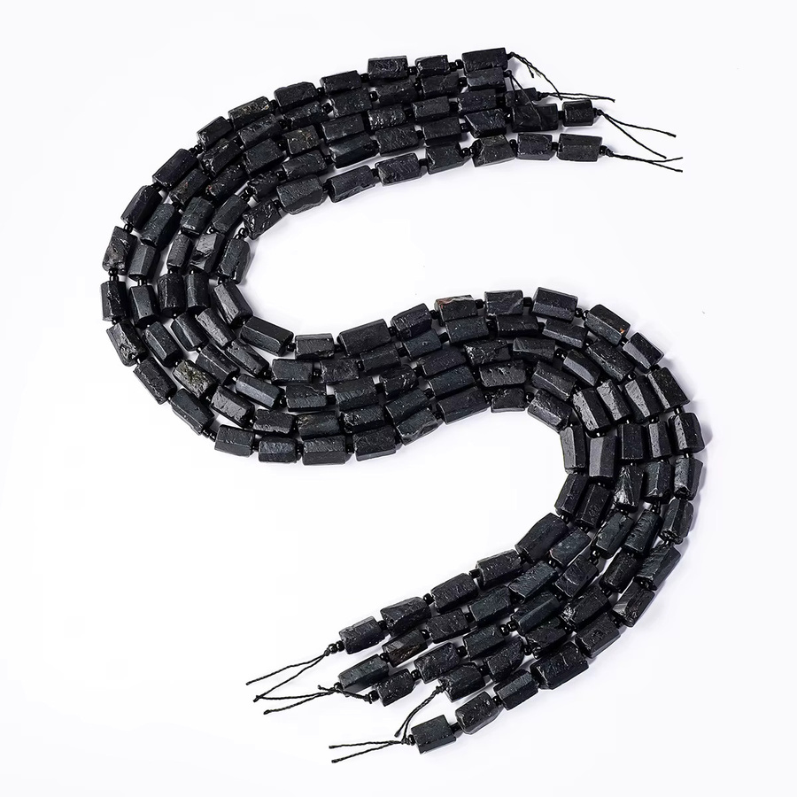 Runyangshi Kristallperlen, Schwarz, Unisex - Bild 6