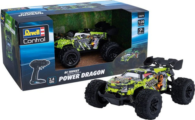Revell Dragon Power Dragon RC Modellauto Elektro Buggy 1:20 Grau ab 10 Jahren - Bild 2