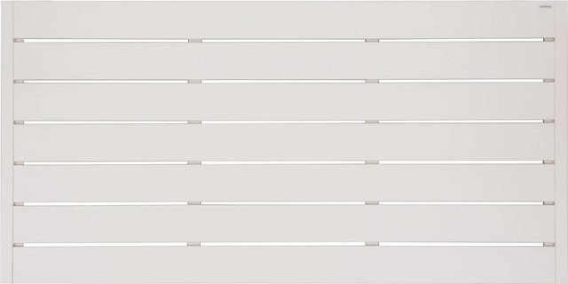 Sichtschutzzaunelement Faro von Andrewex aus Kiefernholz, lackiert, Farbe: Cream/Beige, Höhe: 180 cm, Breite: 90 cm - Bild 1