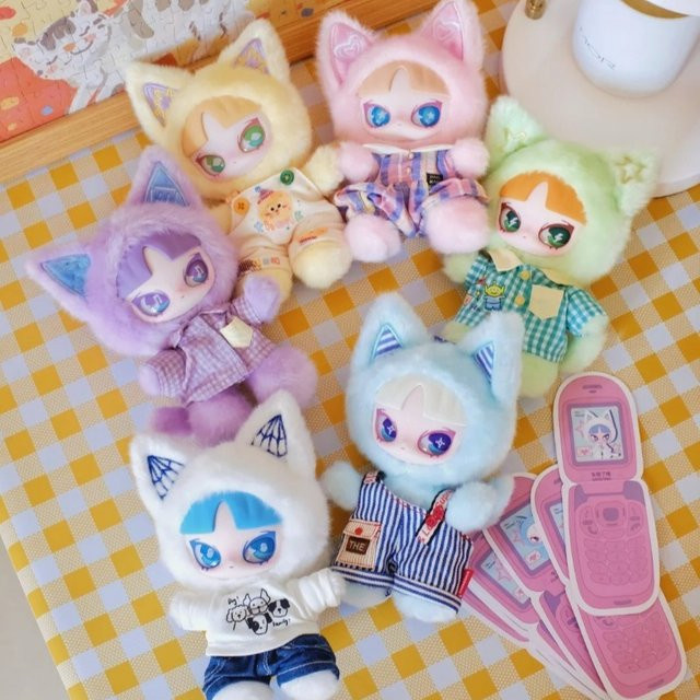 INN Your Chat Series Katze, Blind Box, Katzenpuppe, Taschenanhänger - Bild 1