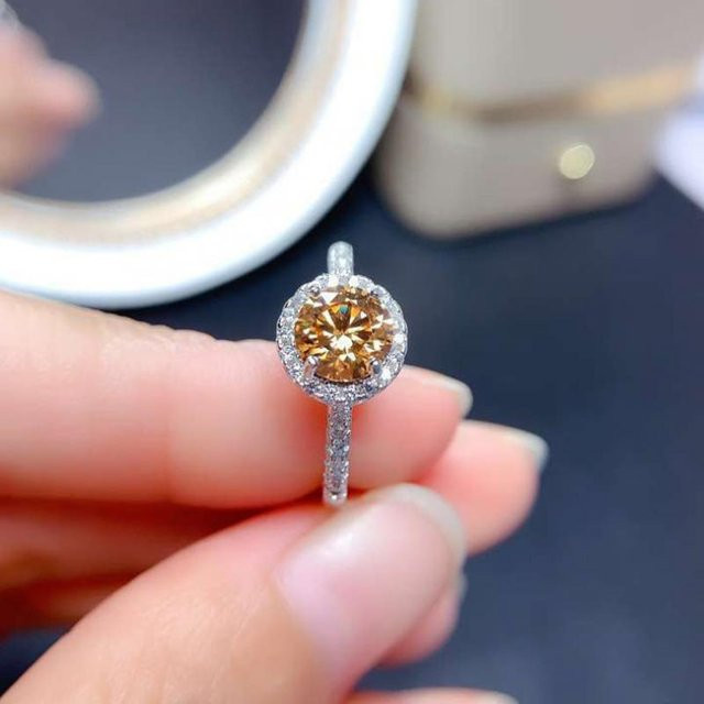 Ring Damen, Silber, Weiß, Zirkonia, Klassisch - Bild 1