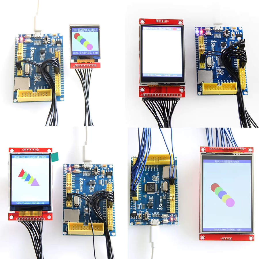 iPistBit SPI TFT LCD Bildschirm mit Touch Panel und Treiber IC ILI9341/ILI9488/ILI9486, Auflösung 320 x 480 Pixel - Bild 4