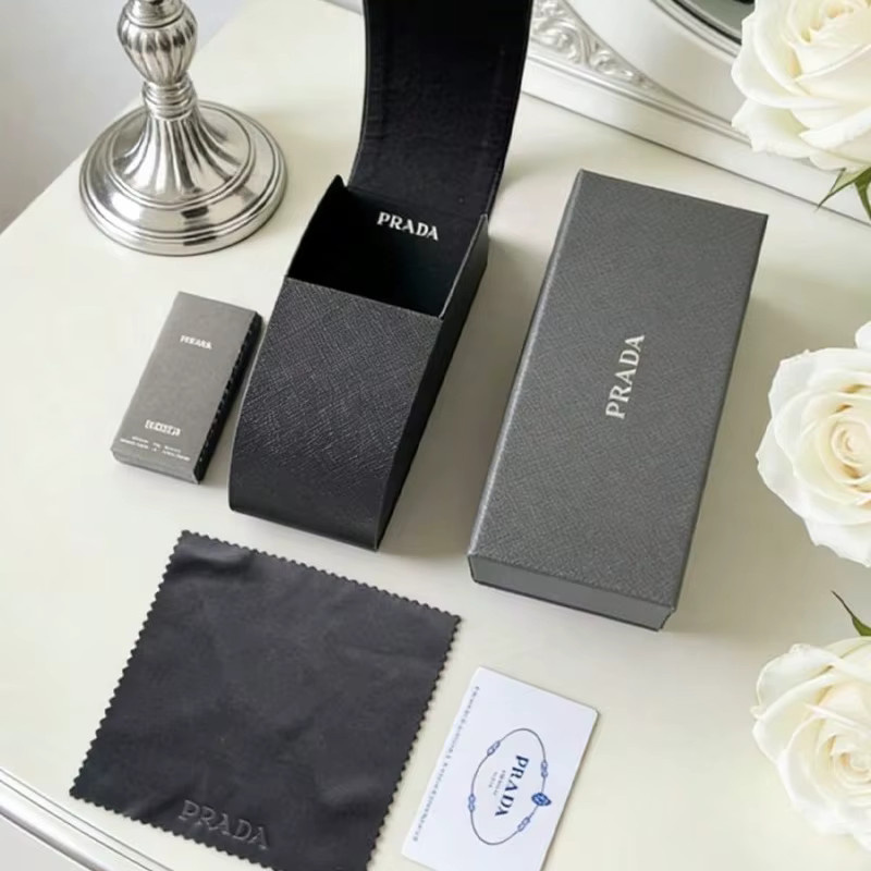 Prada Hartschalen-Brillenetui, Schwarz - Bild 2