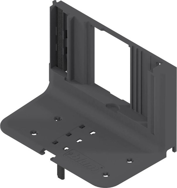 Blum Aufnahmewinkel Servo Drive für 1-fach Schubladen, Grau, B/H: 95 x 83 mm - Bild 1