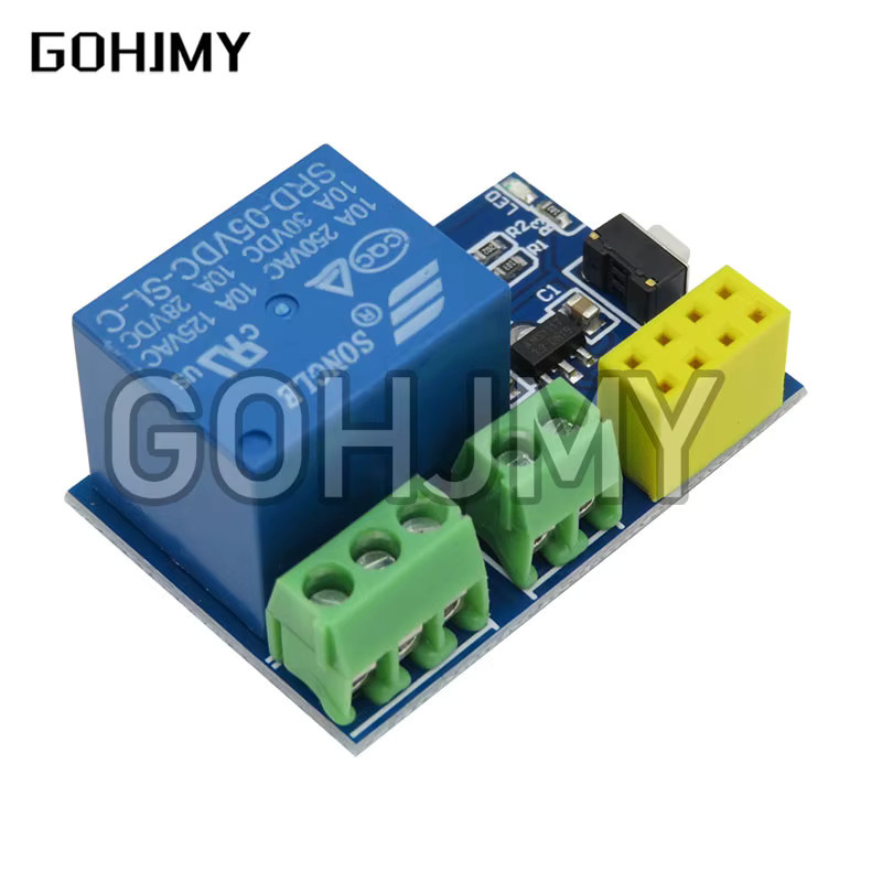 GOHJMY ESP8266 ESP-01S 5V WiFi Relais Modul für Smart Home App-Steuerung - Bild 1