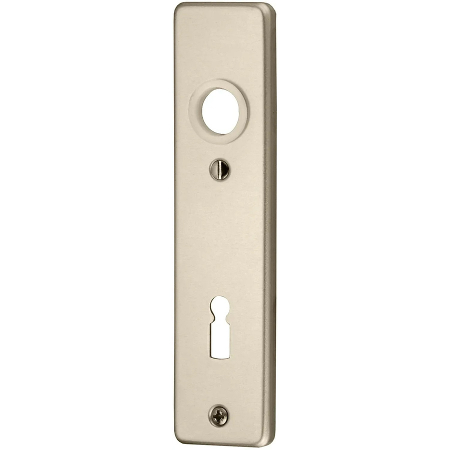 AnsaPro Kurzschild aus Aluminium in Neusilber matt - Bild 2