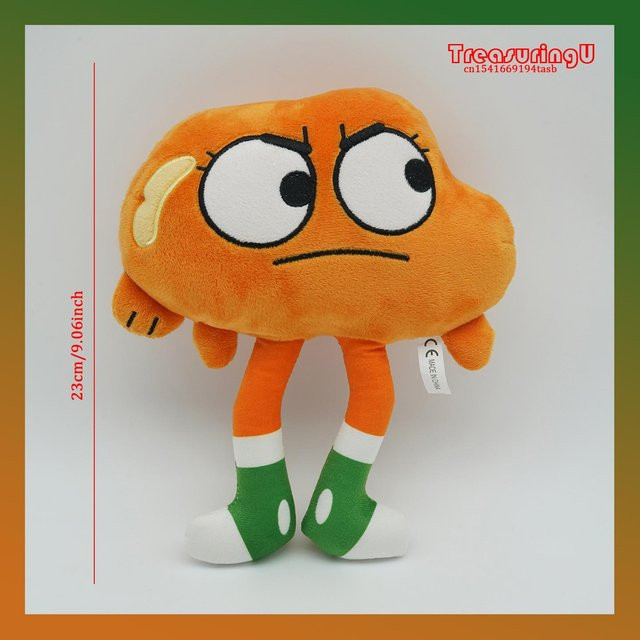 TreasuringU The Amazing World of Gumball Darwin Plüschpuppe, Plüschtier, ab 14 Jahren - Bild 1