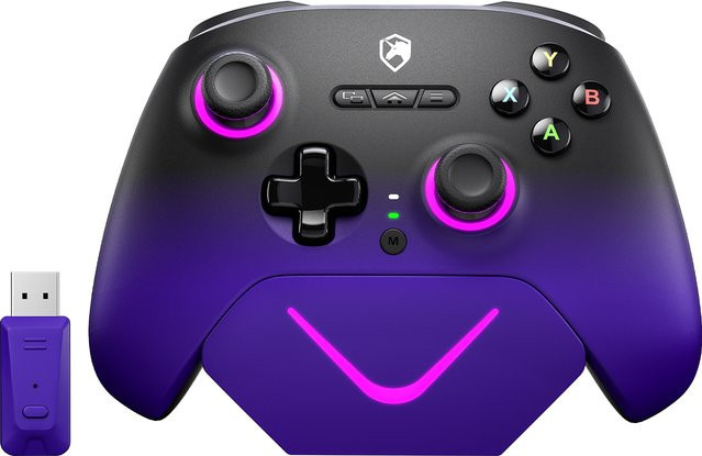 ECHTpower Kabelloser Gamecontroller mit Hall-Effekt-Joystick für PC, Nintendo Switch, Android und iOS in Multicolour - Bild 1