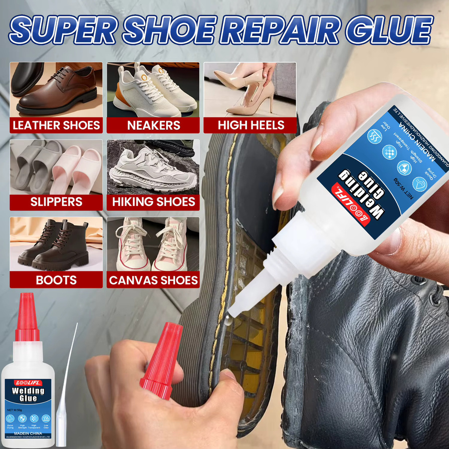 LOOLIFL Superkleber Transparent 20 g für Schuhreparatur und Bastelarbeiten - Bild 2