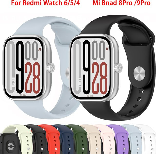 RWBANDS Uhrenarmband Silikon, Schwarz, Unisex - Bild 1