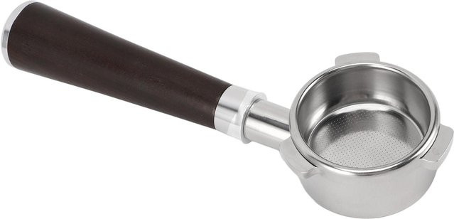 Bodenloser Siebträger aus Edelstahl in Schwarz für Breville 8er Serie Kaffeemaschinen mit 54mm Sieb - Bild 1