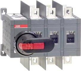 ABB Lastumschalter OT160E03WCP 160A 1000V Schwarz und Grau - Bild 1