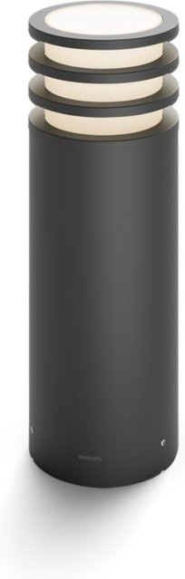 Philips Hue Lucca LED Außenstandleuchte Anthrazit mit E27 Fassung und IP44 Schutzklasse - Bild 2