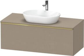 Duravit Waschtischunterschrank D-Neo beige matt wandhängend B: 120 cm, T: 55 cm - Bild 1