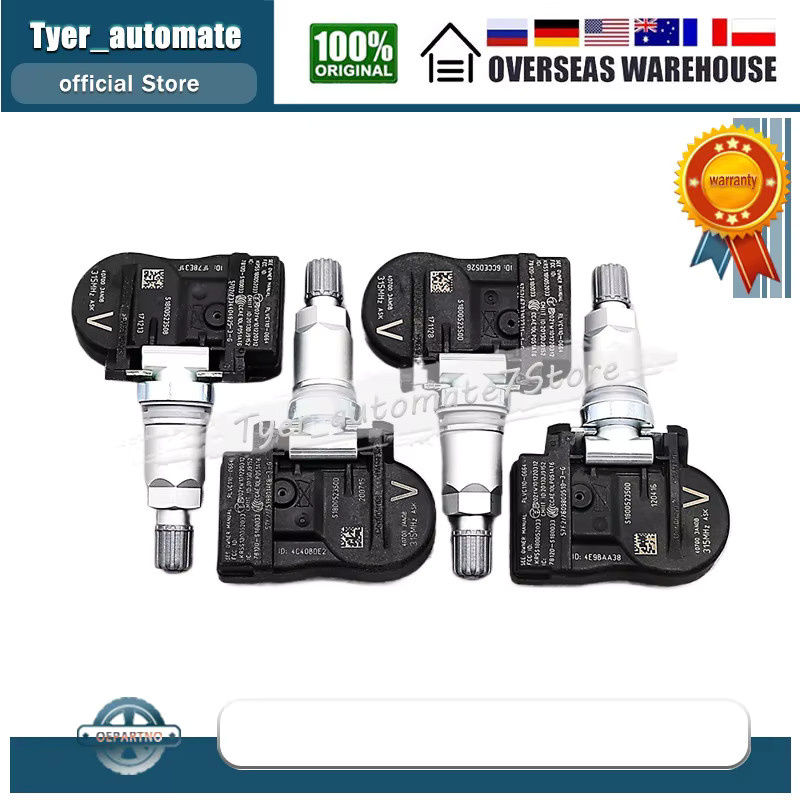 GANGLE Reifendruck Überwachung Sensor TPMS 315 MHz für Nissan Frontier Maxima NV200 Sentra Versa in Schwarz - Bild 2