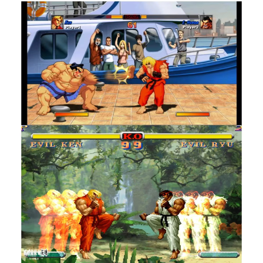 Super Street Fighter 2 GBA Spielkarte für DS NDSL in der englischen Version von Takara Tomy - Bild 3