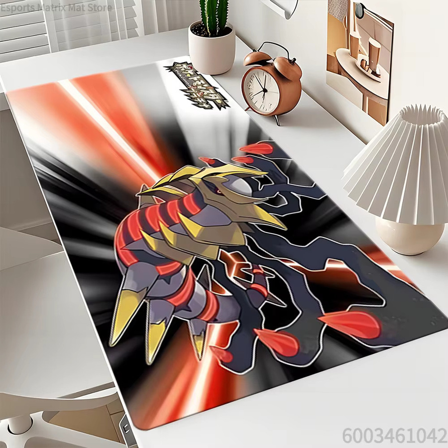 Potdemiel Pokemon Giratina Platinum Version Dynamic Scene Extended Gaming Mouse Pad Schreibtischunterlage, Mehrfarbig - Bild 3